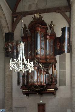 Iconographie - Middelbourg - Eglise Koorkerk de l'abbaye, l'orgue