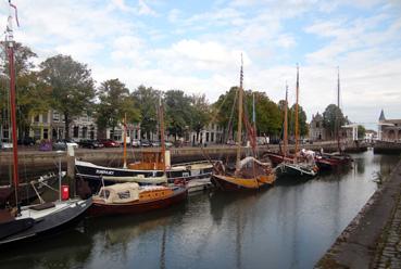 Iconographie - Zierikzee - Bateaux amarrés