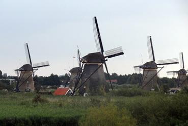 Iconographie - Kinderdijk - Le site des moulins de pompage