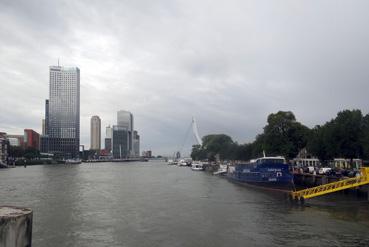 Iconographie - Rotterdam - Le pont Érasme et les quais