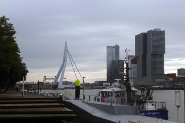 Iconographie - Rotterdam - Le pont Érasme et les quais