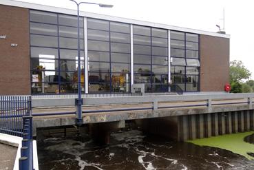 Iconographie - Kinderdijk - La station de pompage sur le Nederwaard 