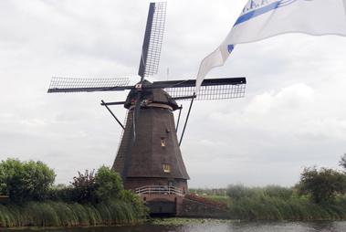 Iconographie - Kinderdijk - Moulins sur l'Overwaard