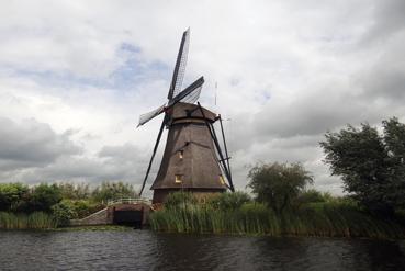 Iconographie - Kinderdijk - Moulin sur l'Overwaard