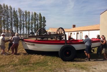 Iconographie - Sortie de la barque France pour les Journées du Patrimoine