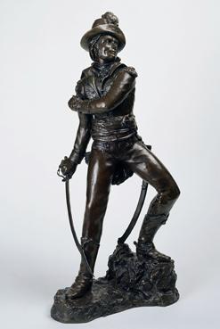 Iconographie - Le général Charette, bronze