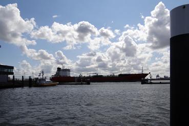 Iconographie - Hoek Van Holland - Navire porte conteneurs