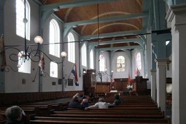 Iconographie - Amsterdam - L'église réformée anglaise