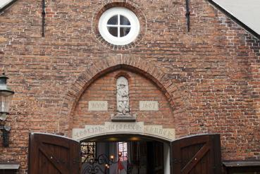 Iconographie - Amsterdam - L'église réformée anglaise