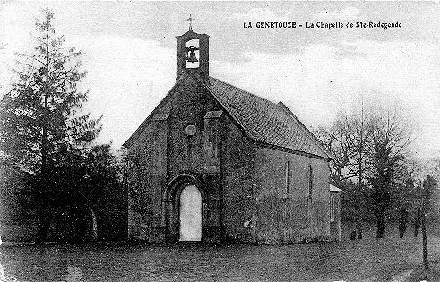 Iconographie - La chapelle Ste Radegonde