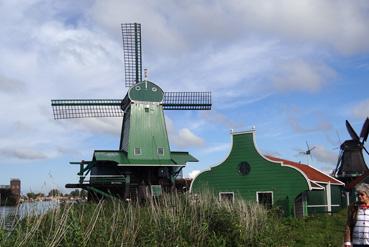 Iconographie - Zaandam - Zaans museum - Le moulin Poeleburg, 1867