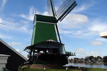 Iconographie - Zaandam - Zaans museum - Le moulin Poeleburg, 1867