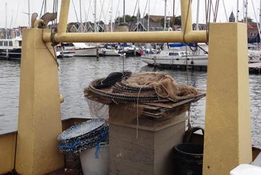 Iconographie - Urk - Bateau armé pour la pêche de l'anguilles