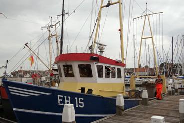 Iconographie - Urk - Bateau armé pour la pêche de l'anguille