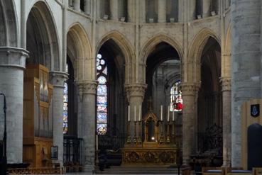 Iconographie - Bruxelles - La cathédrale Saint-Michel - Le choeur