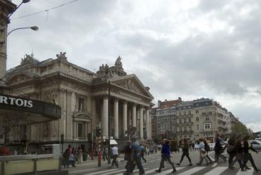 Iconographie - Bruxelles - Le Palais de la Bourse