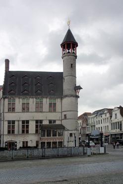 Iconographie - Gand - Place du Marché Vendredi (Vrijdagmarkt)