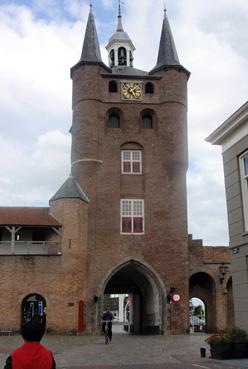 Iconographie - Zierikzee - Zuidhavenpoort, (la porte sud du port)