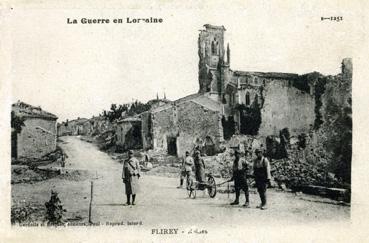 Iconographie - La guerre en Lorraine - Ruines