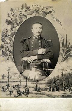 Iconographie - Louis-Marie Bodin au service militaire