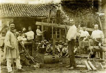 Iconographie - L'atelier Minaud, à La Charnière