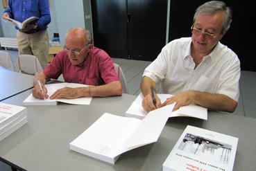 Iconographie - Lancement du livre du canton - Les auteurs