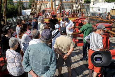 Iconographie - Stage sur l'Hermione mené par Michel Colleu