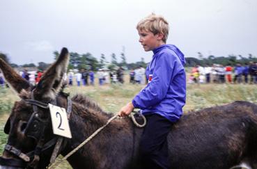 Iconographie - Kermesse - Course d'ânes