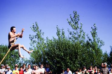 Iconographie - Saut du canal à la ningle aux Olympiades maraîchines