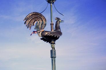 Iconographie - Le coq du clocher de l'église