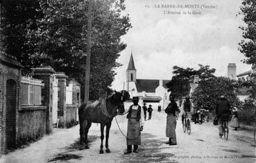 Iconographie - L'avenue de la Gare