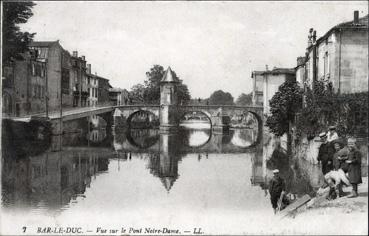 Iconographie - Vue sur le pont Notre-Dame