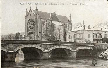 Iconographie - Eglise Saint Jean et pont de Saint Jean