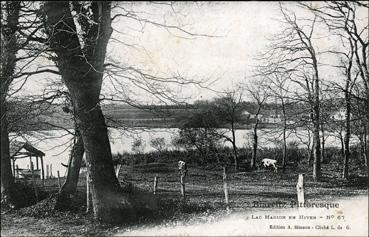 Iconographie - Lac Marion en hiver