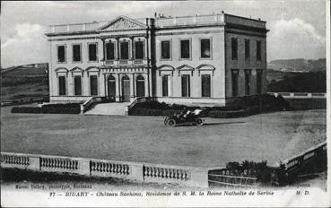 Iconographie - Château Sachino, résidence de S. M. la reine Nathalie de Serbie