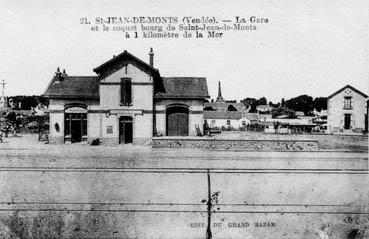 Iconographie - La gare et le coquet bourg