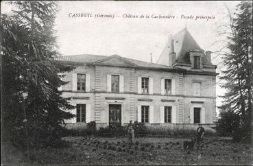 Iconographie - Chateau de la Carbonnière - Façade principale