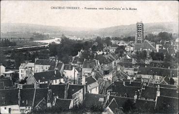 Iconographie - Panorama vers Saint-Crépin et la Marne