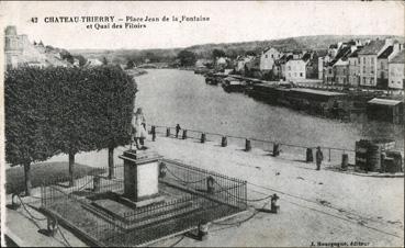 Iconographie - Place Jean de la Fontaine et quai des Filoirs