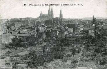 Iconographie - Panorama de Clermont-Ferrand