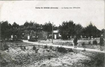 Iconographie - Camp de Souge (Gironde) - Le camp des officiers