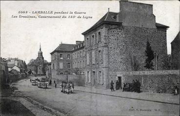 Iconographie - Pendant la guerre, Les Ursulines, casernement du 155e de ligne