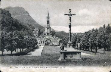 Iconographie - Le calvaire Breton et la basilique