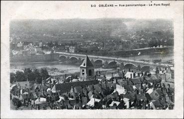 Iconographie - Vue panoramique - Le pont Royal