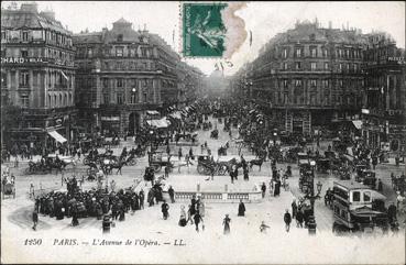 Iconographie - L'avenue de l'Opéra