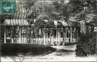 Iconographie - Le parc Monceau - La Naumachie