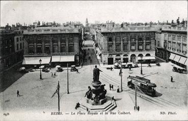 Iconographie - La place Royale et la rue Colbert