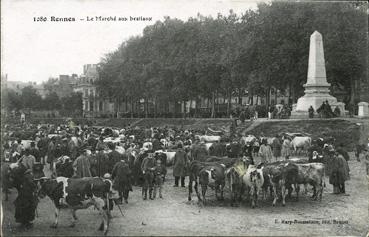 Iconographie - Le marché aux bestiaux