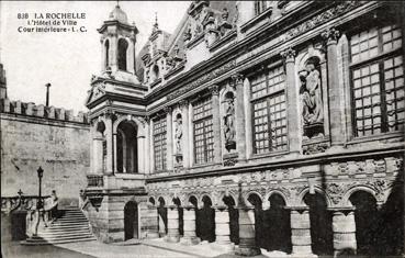 Iconographie - L'hôtel de Ville - Cour intérieure