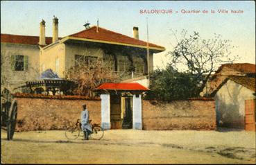 Iconographie - Salonique - Quartier de la Ville haute